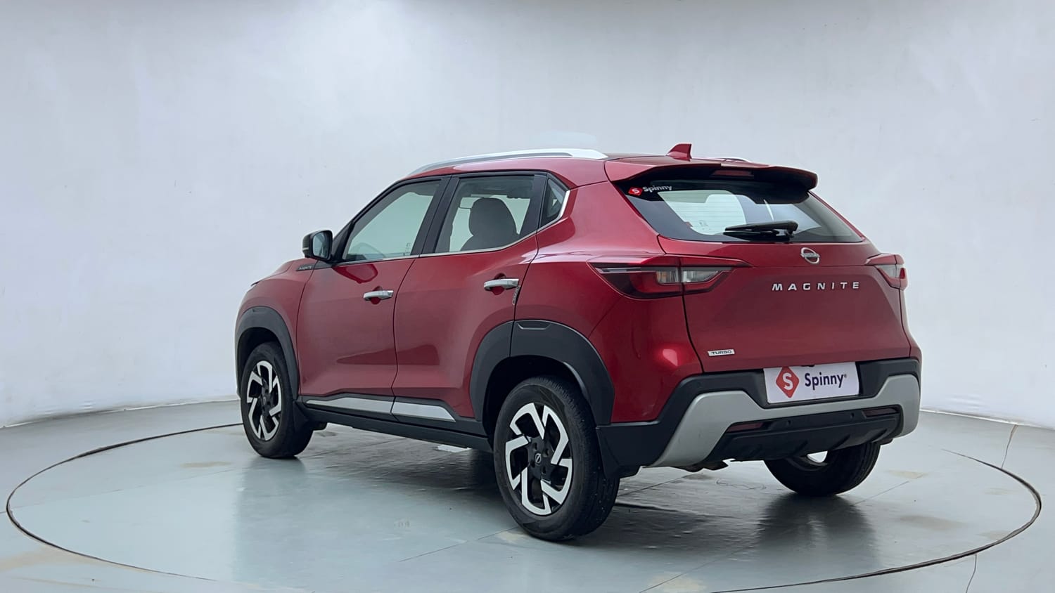Used 2023 Nissan Magnite XV Premium Turbo Petrol Manual exterior LEFT REAR CORNER VIEW