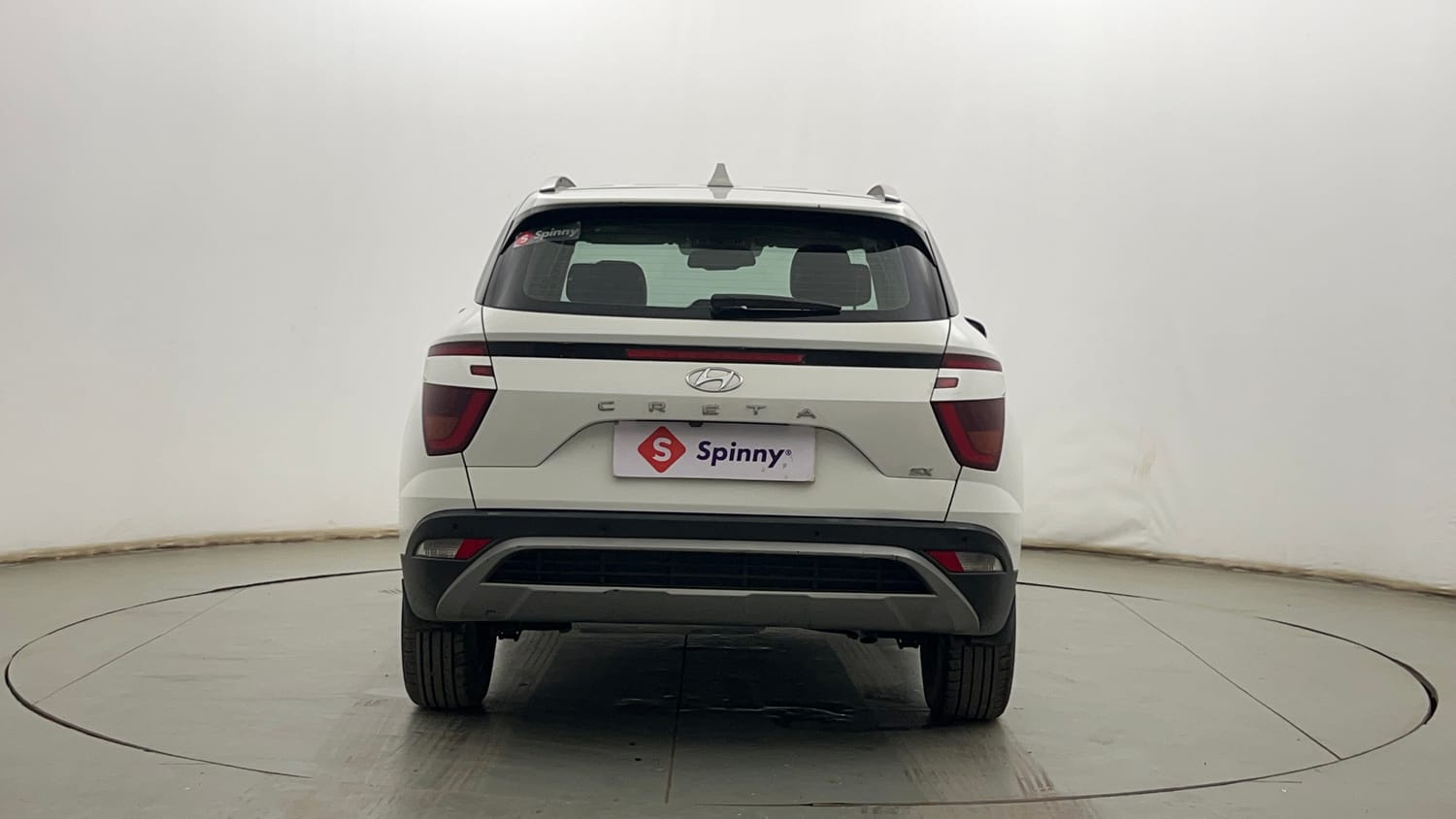 Used 2022 Hyundai Creta SX (O) 1.5 Petrol IVT Petrol Automatic exterior BACK VIEW