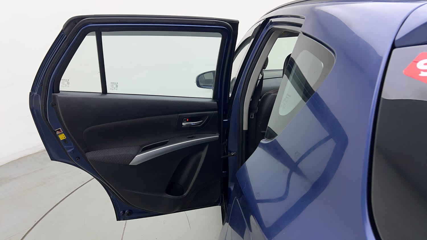 Used 2021 Maruti Suzuki S-Cross Zeta Petrol Manual interior LEFT REAR DOOR OPEN VIEW