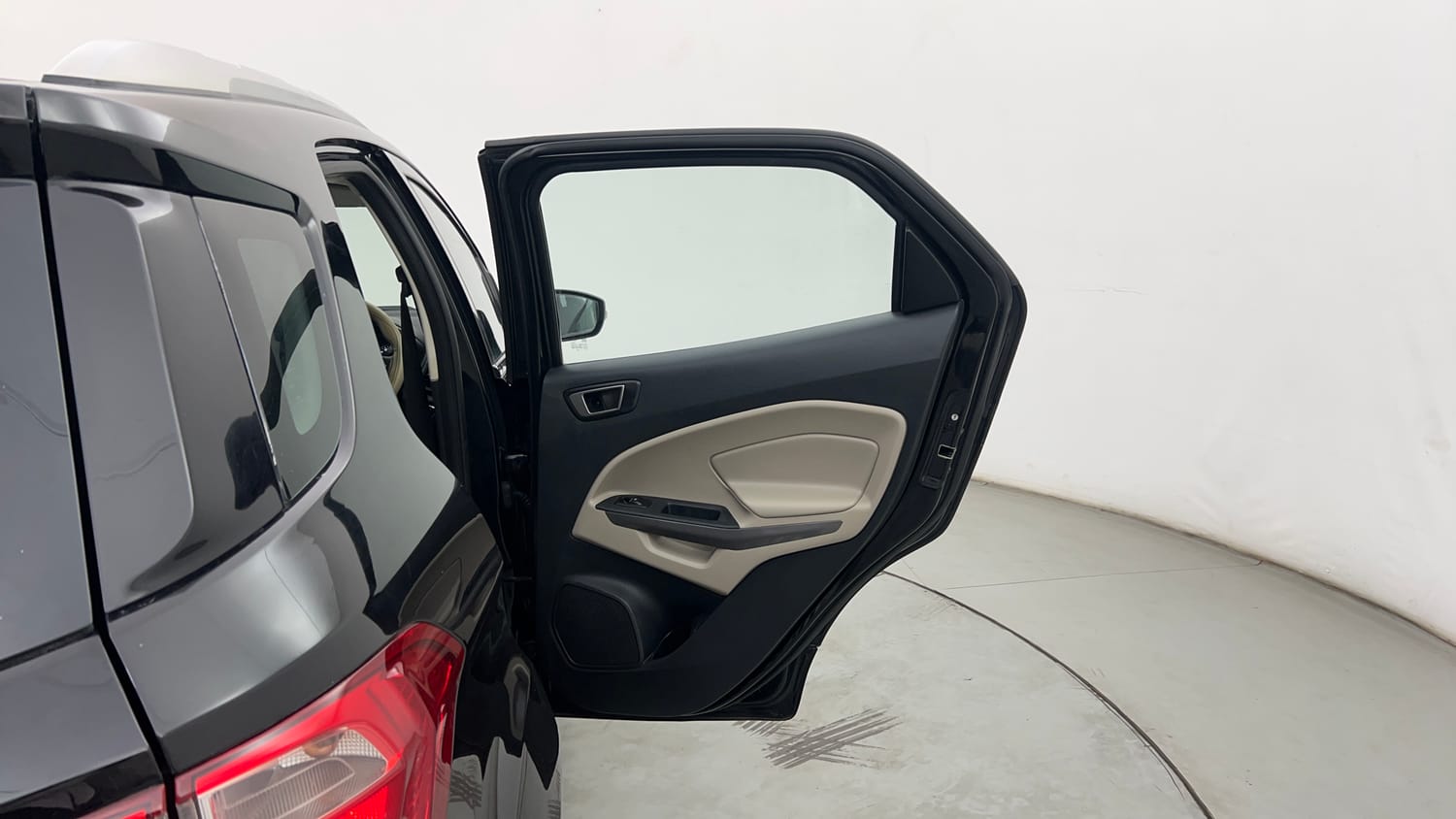 Used 2019 Ford EcoSport Titanium 1.5L TDCi Diesel Manual interior RIGHT REAR DOOR OPEN VIEW