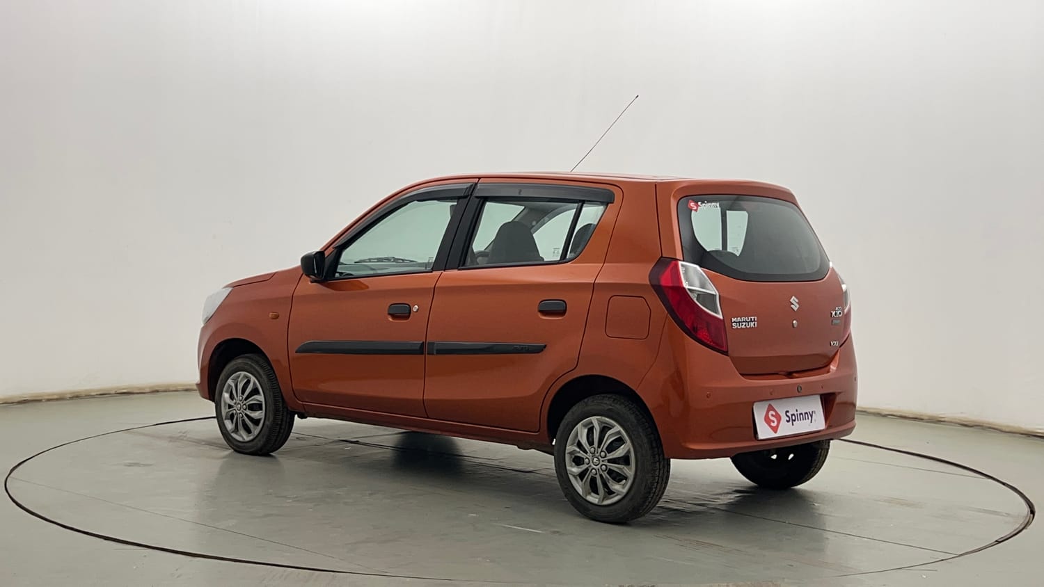 Used 2018 maruti-suzuki Alto K10 VXi (O) AMT Petrol Automatic exterior LEFT REAR CORNER VIEW