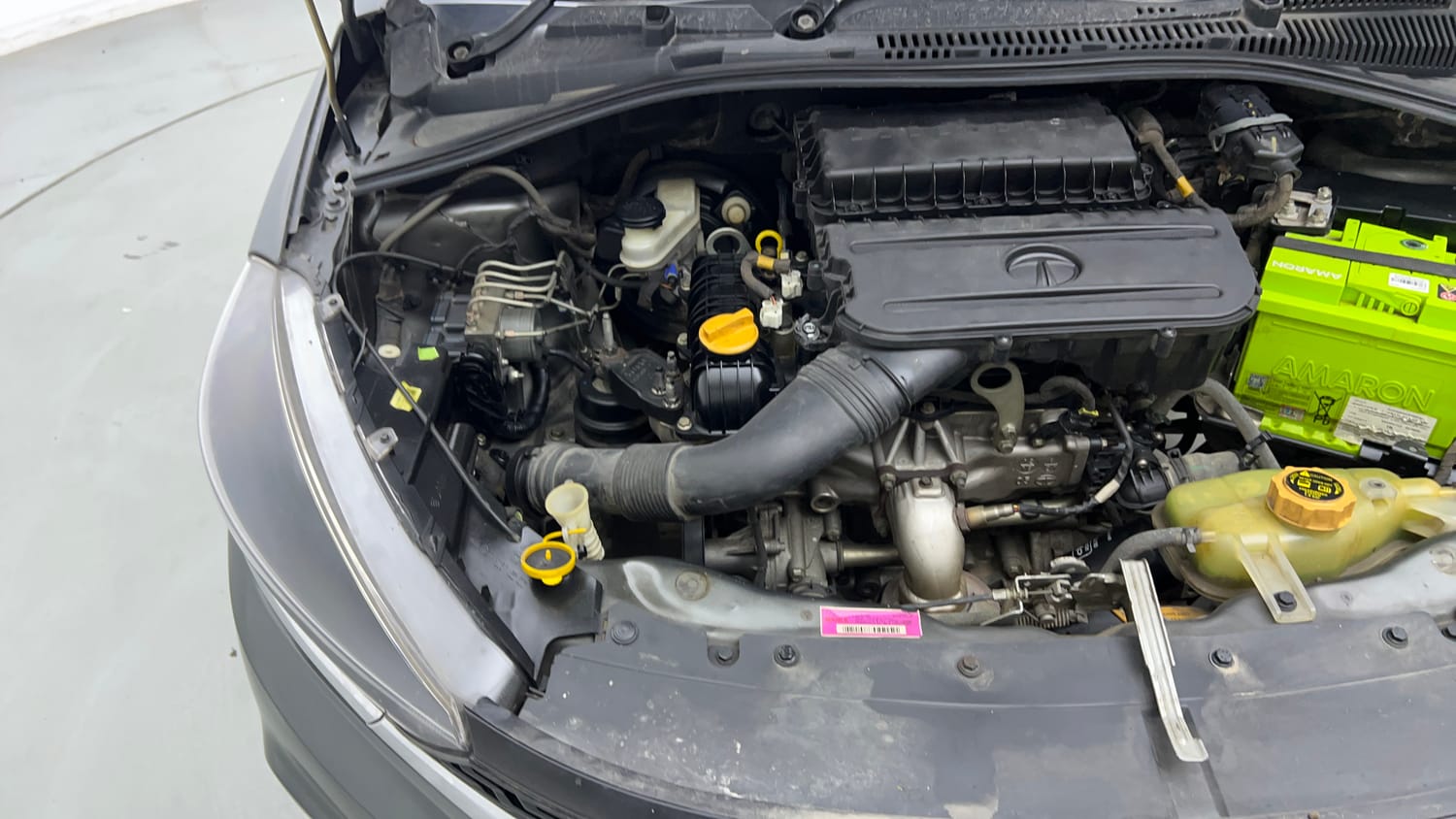 Used 2020 Tata Tiago XZ Plus Petrol Manual engine ENGINE RIGHT SIDE VIEW