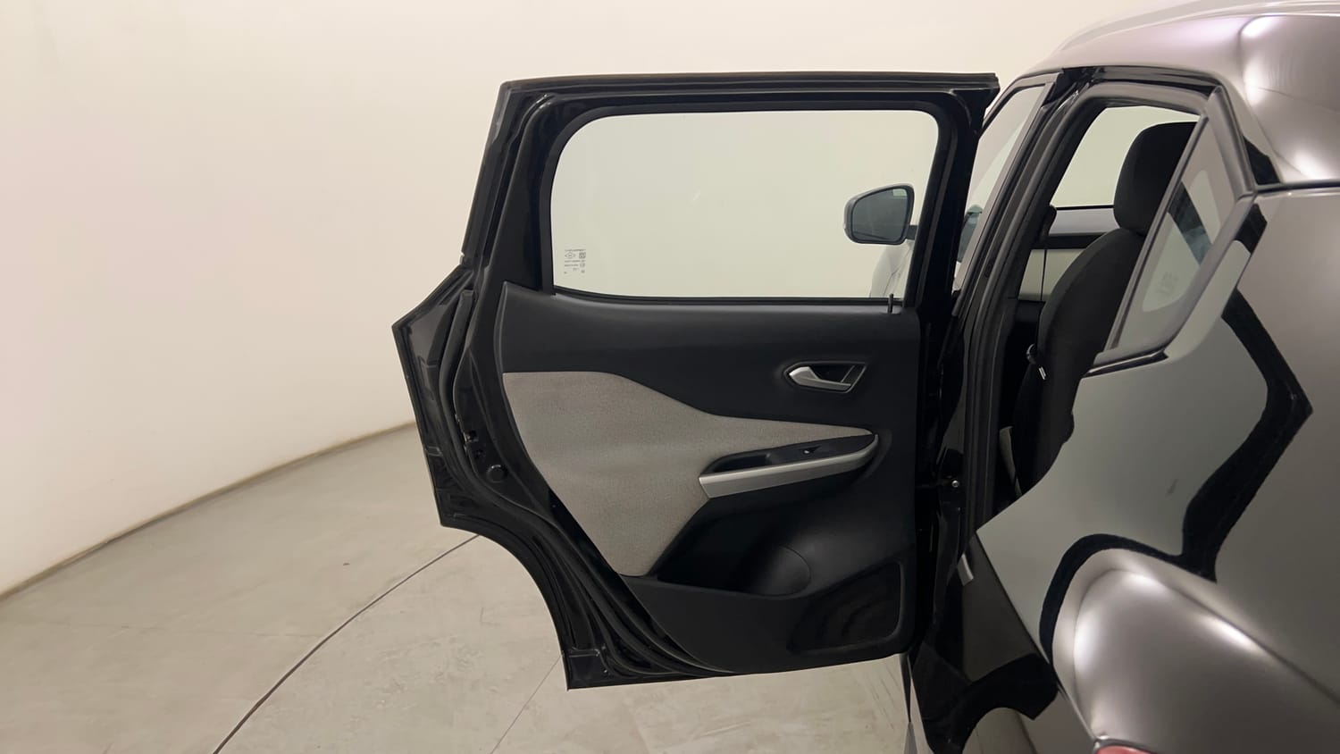 Used 2023 Nissan Magnite XV Petrol Manual interior LEFT REAR DOOR OPEN VIEW