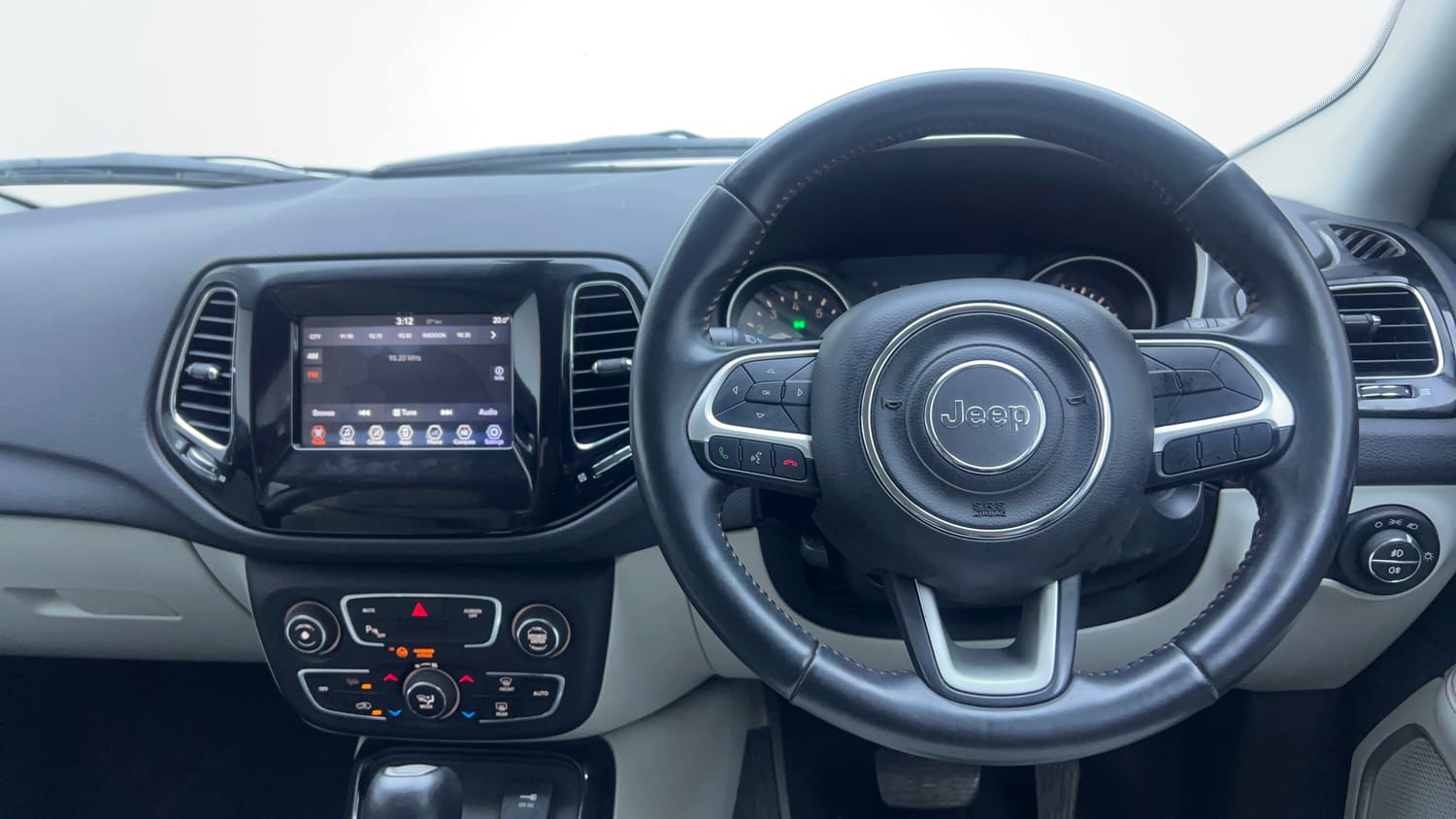 Used 2018 Jeep Compass Limited 1.4 Petrol AT Petrol Automatic interior STEERING VIEW