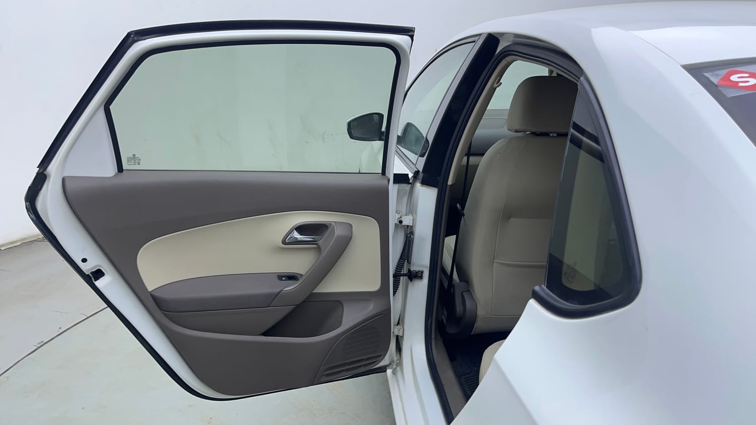 Used 2016 Skoda Rapid 1.5 TDI CR Style Plus AT Diesel Automatic interior LEFT REAR DOOR OPEN VIEW