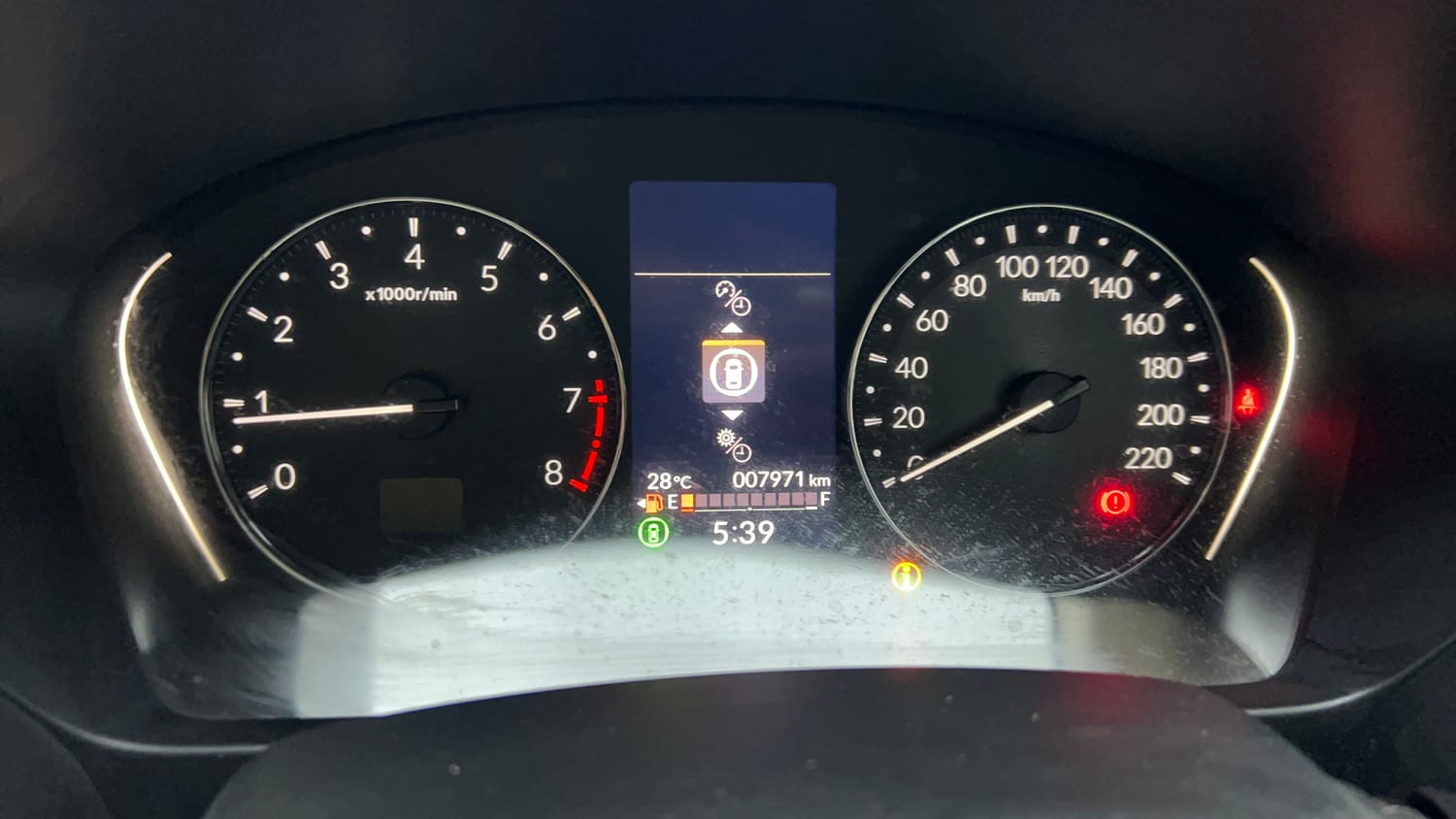 Used 2023 Honda City V Petrol MT Petrol Manual interior CLUSTERMETER VIEW