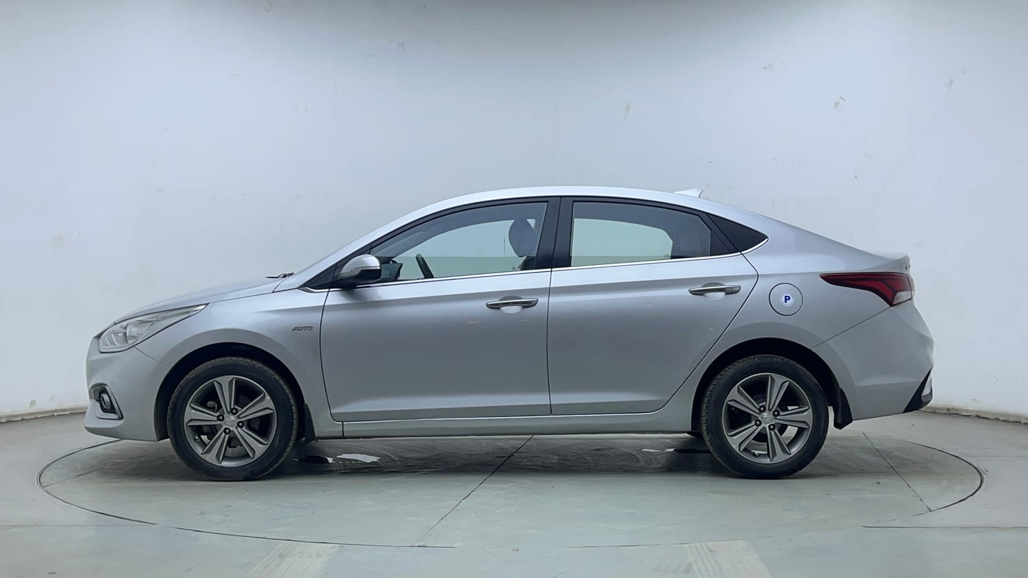 Used 2017 Hyundai Verna SX (O) 1.6 VTVT AT Petrol Automatic exterior LEFT SIDE VIEW
