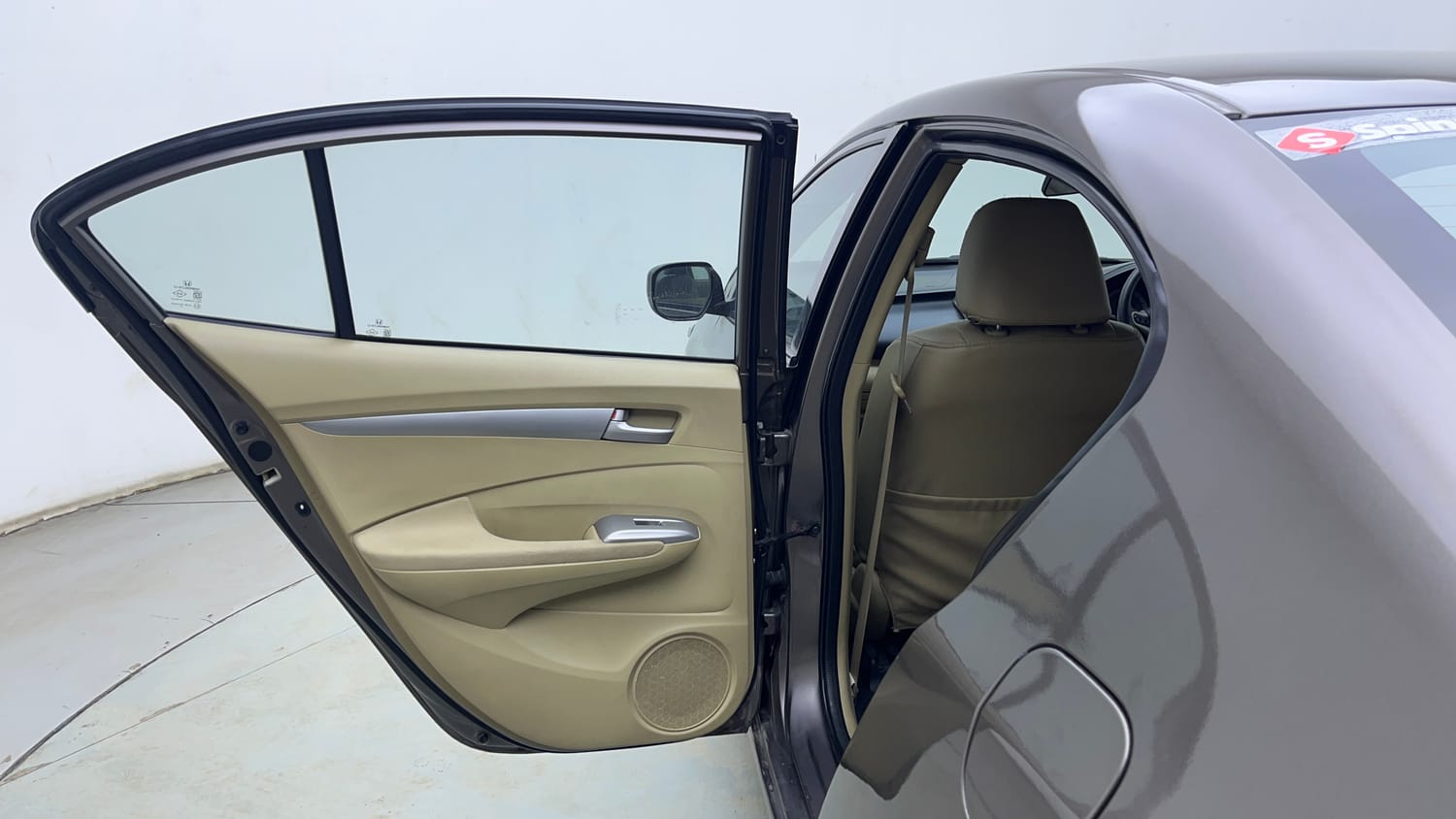 Used 2011 Honda City 1.5 V AT Petrol Automatic interior LEFT REAR DOOR OPEN VIEW