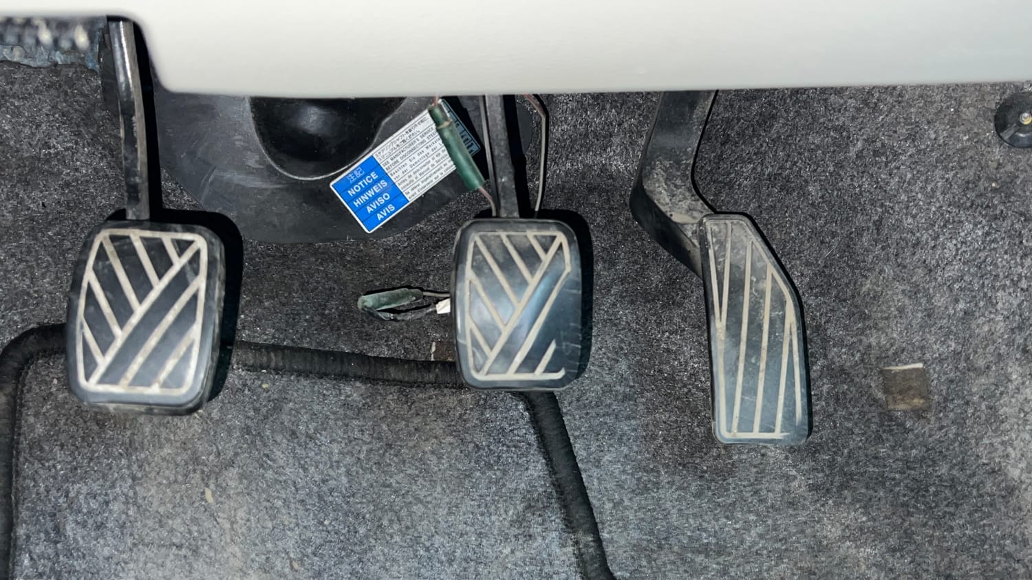 Used 2019 Maruti Suzuki Celerio VXi (O) CNG Cng Manual interior PEDALS VIEW