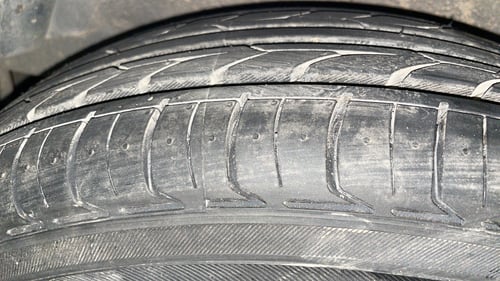 Used 2012 Hyundai i10 Sportz 1.2 Kappa2 Petrol Manual tyres RIGHT REAR TYRE TREAD VIEW