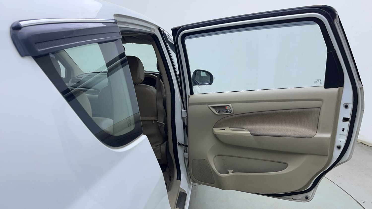 Used 2014 Maruti Suzuki Ertiga Vxi Petrol Manual interior RIGHT REAR DOOR OPEN VIEW