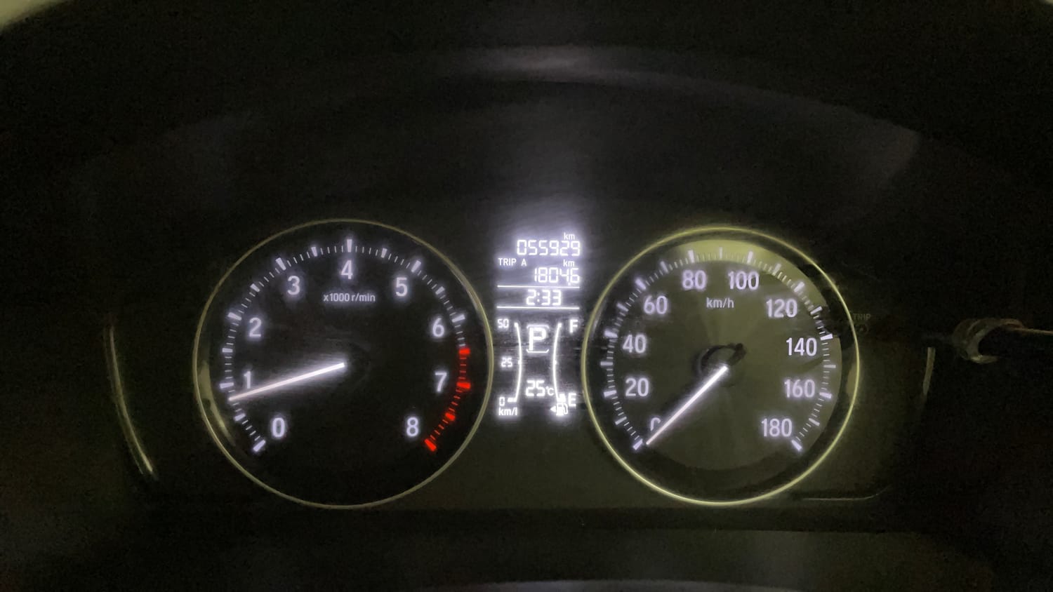 Used 2019 Honda Amaze 1.2 V CVT Petrol Petrol Automatic interior CLUSTERMETER VIEW