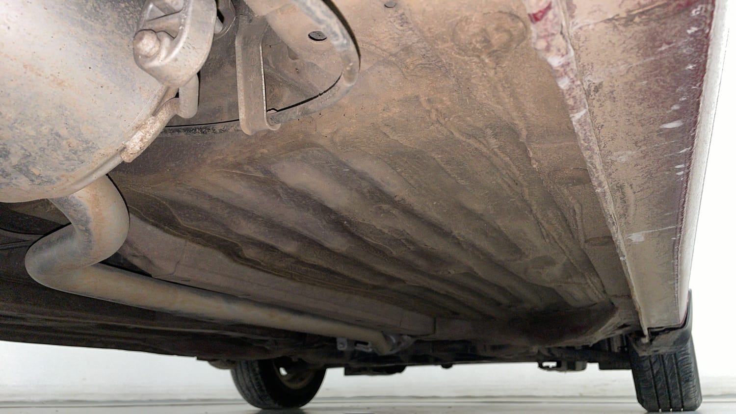 Used 2019 Honda Amaze 1.2 V CVT Petrol Petrol Automatic extra REAR RIGHT UNDERBODY VIEW