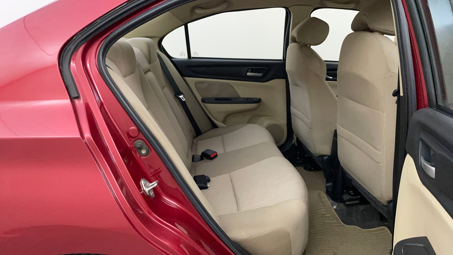 Used 2019 Honda Amaze 1.2 V CVT Petrol Petrol Automatic interior RIGHT SIDE REAR DOOR CABIN VIEW