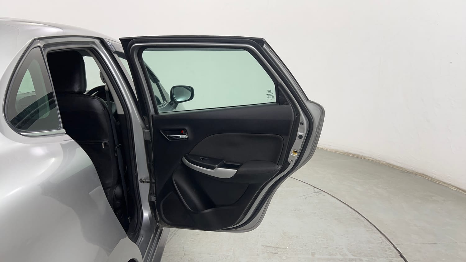 Used 2017 Maruti Suzuki Baleno RS 1.0 Petrol Manual interior RIGHT REAR DOOR OPEN VIEW