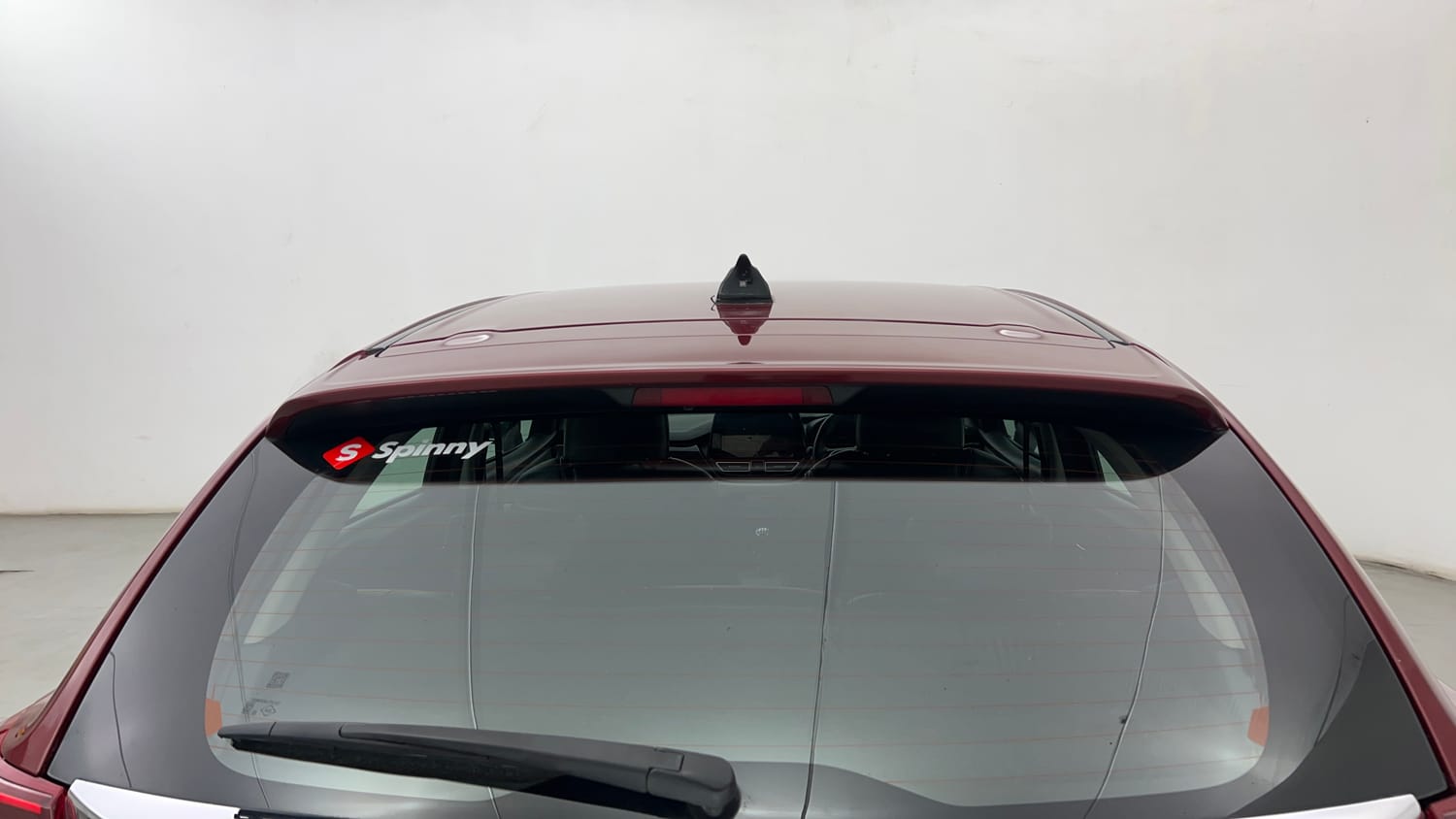 Used 2022 Toyota Glanza V Petrol Manual exterior BACK WINDSHIELD VIEW