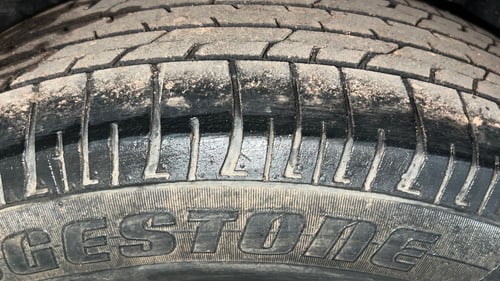 Used 2021 Renault Kiger RXZ 1.0 Turbo MT Petrol Manual tyres RIGHT REAR TYRE TREAD VIEW