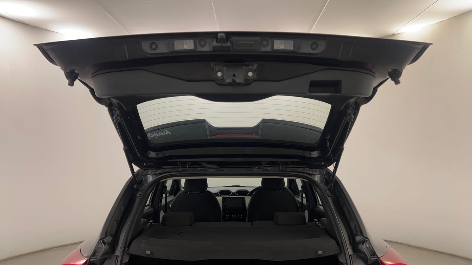 Used 2023 Nissan Magnite XV Petrol Manual interior DICKY DOOR OPEN VIEW