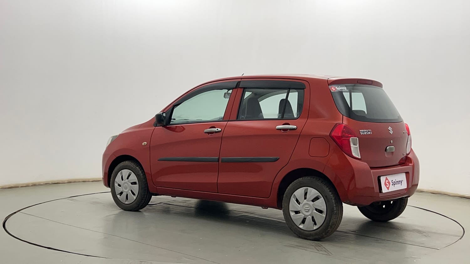 Used 2015 Maruti Suzuki Celerio VXi AMT Petrol Automatic exterior LEFT REAR CORNER VIEW