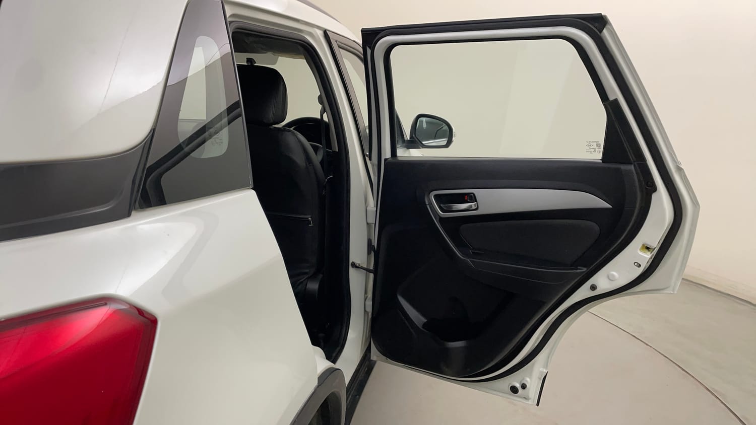 Used 2021 Maruti Suzuki Vitara Brezza ZXi AT SHVS Petrol Automatic interior RIGHT REAR DOOR OPEN VIEW