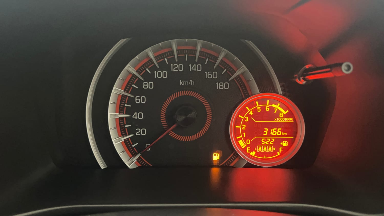 Used 2024 Maruti Suzuki Celerio ZXi Plus Petrol Manual interior CLUSTERMETER VIEW