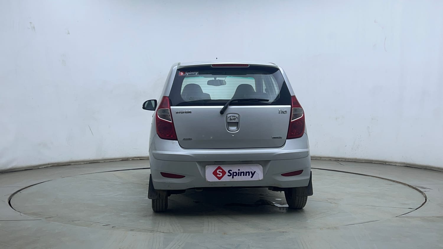 Used 2012 Hyundai i10 Sportz 1.2 AT Kappa2 Petrol Automatic exterior BACK VIEW