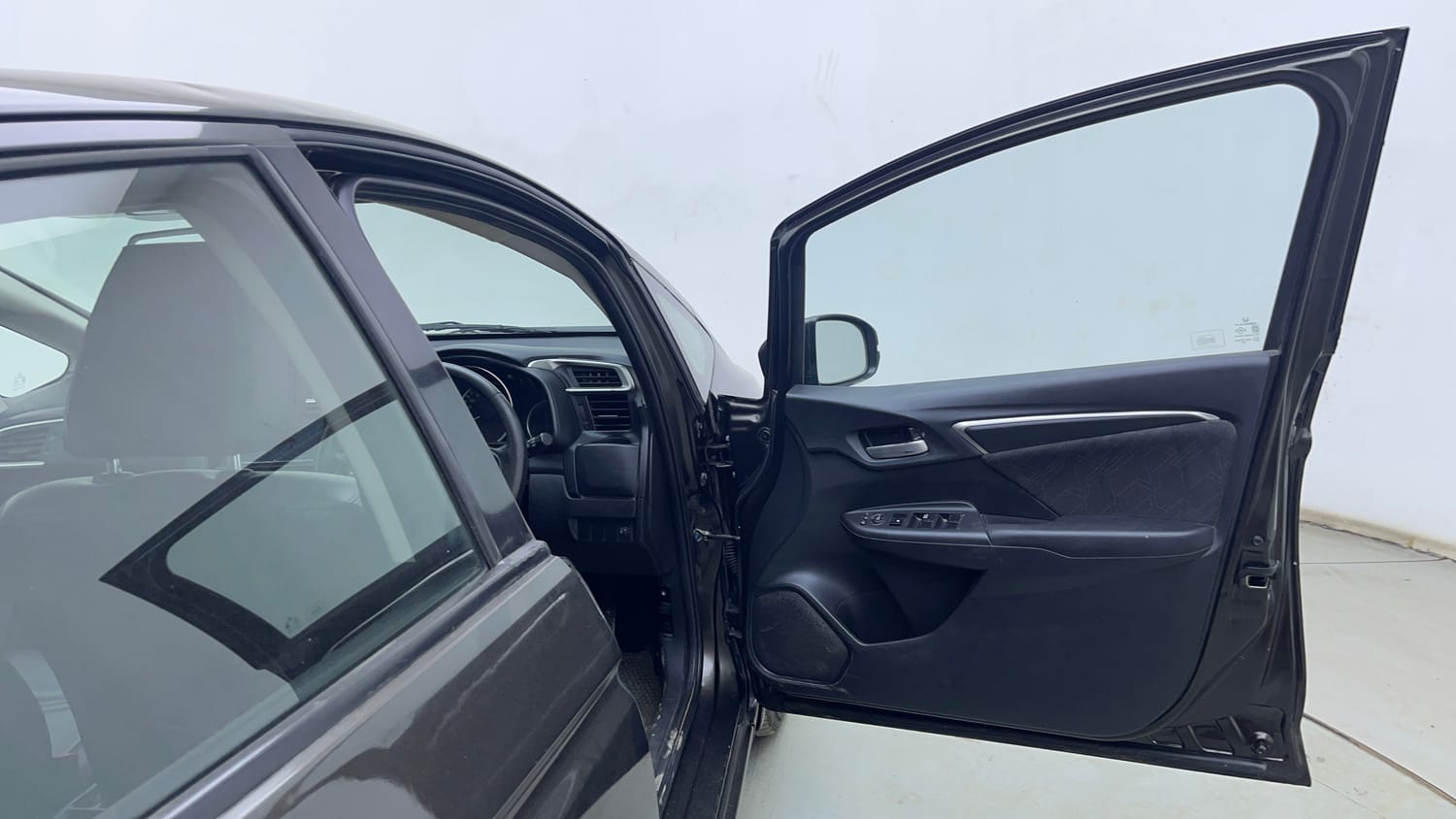 Used 2016 Honda Jazz VX Petrol Petrol Manual interior RIGHT FRONT DOOR OPEN VIEW