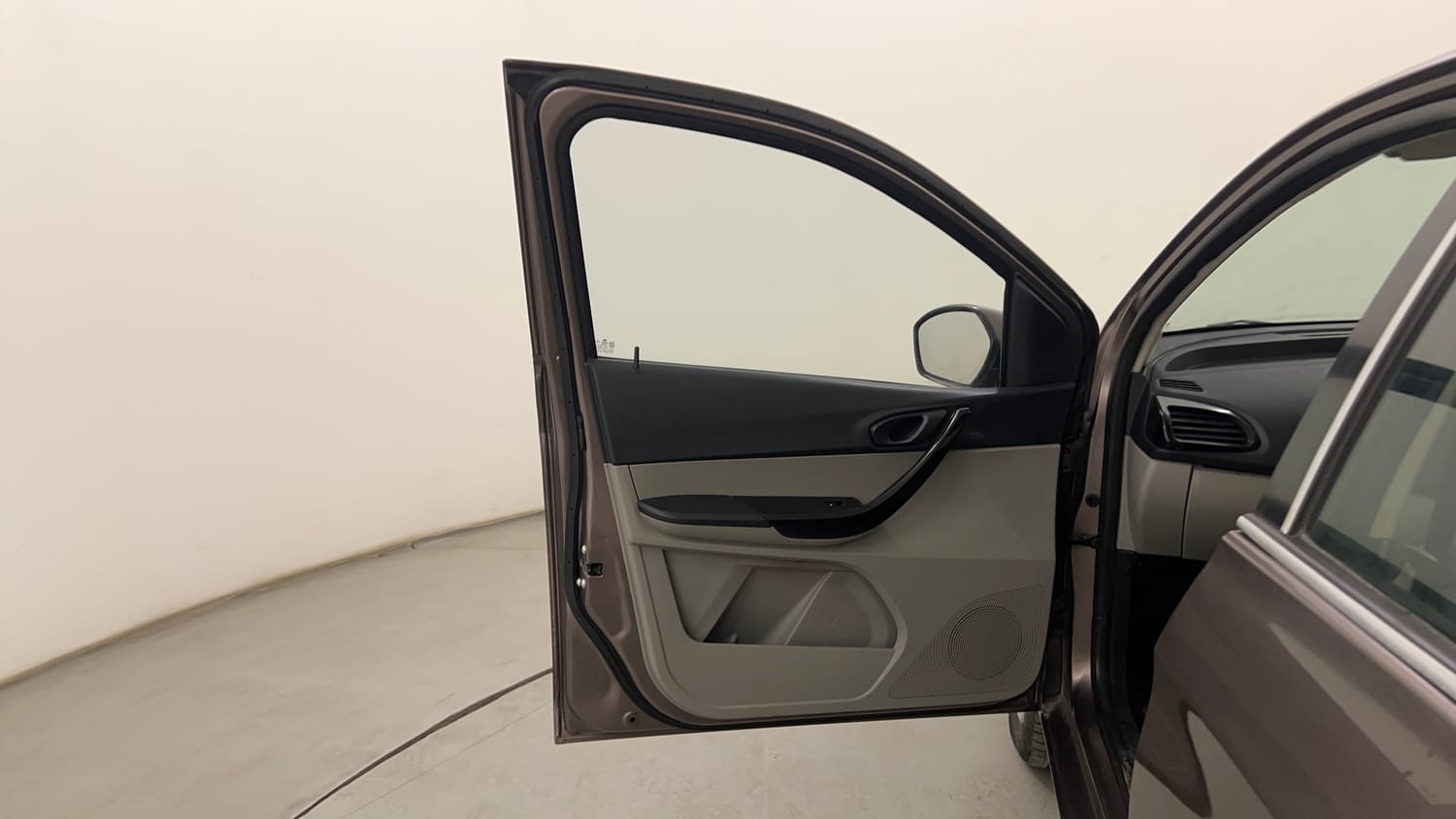 Used 2016 Tata Tiago Revotron XT Petrol Manual interior LEFT FRONT DOOR OPEN VIEW