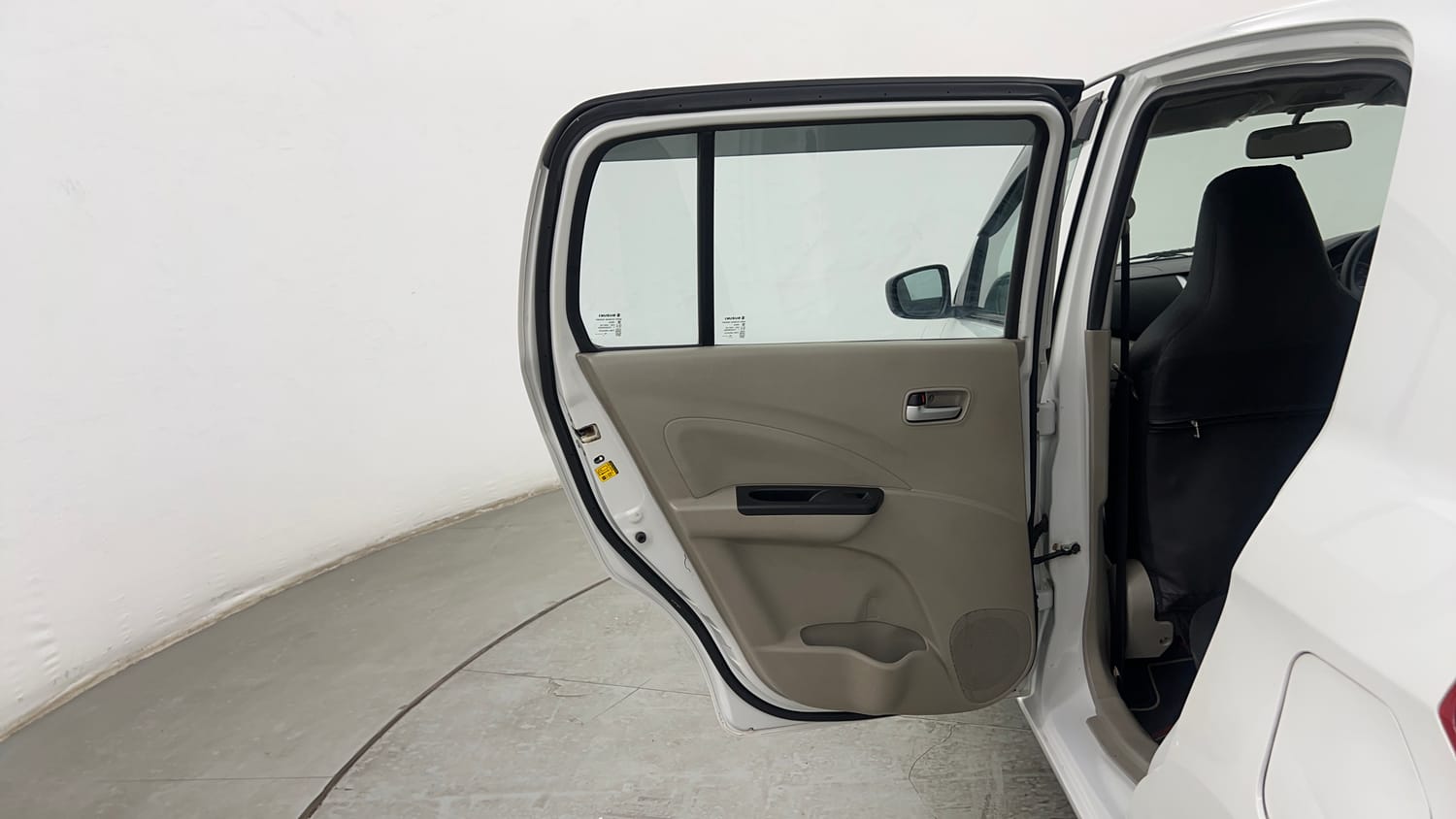 Used 2016 Maruti Suzuki Celerio VXi CNG Cng Manual interior LEFT REAR DOOR OPEN VIEW