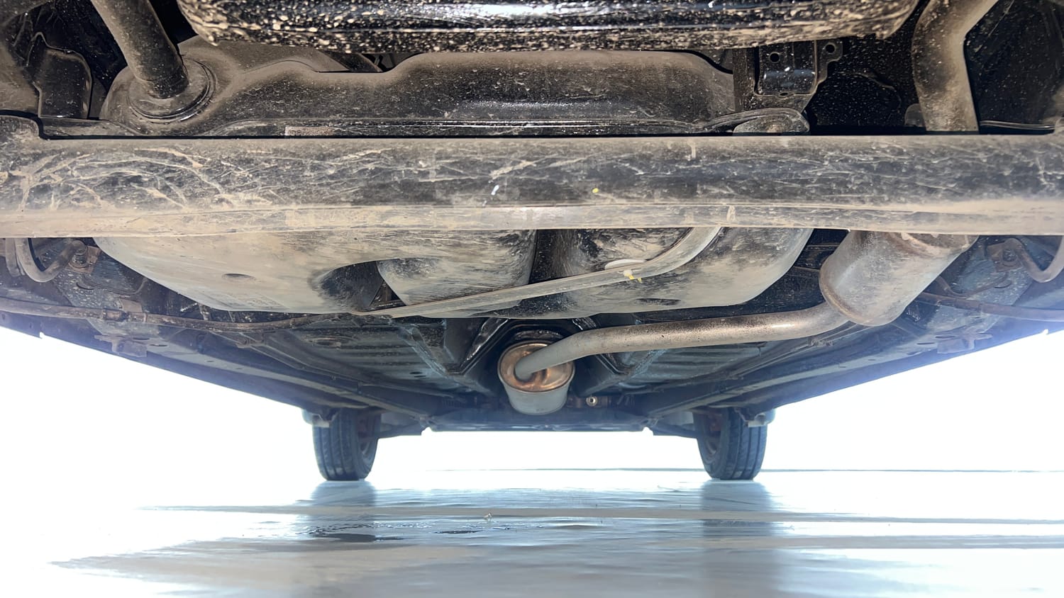 Used 2026 Maruti Suzuki Alto K10 VXi Plus (O) AGS Petrol Automatic extra REAR UNDERBODY VIEW (TAKEN FROM REAR)