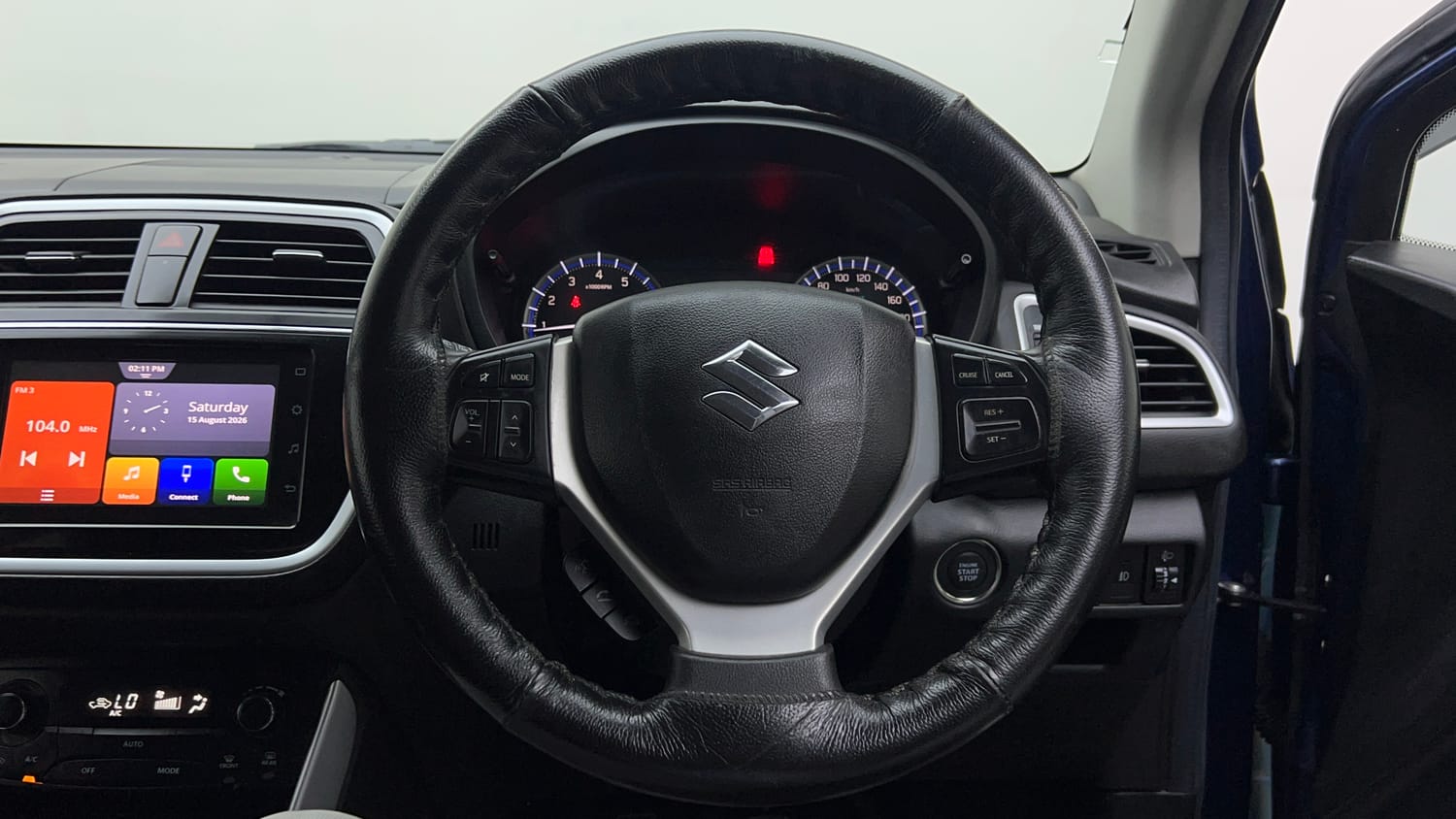 Used 2021 Maruti Suzuki S-Cross Zeta Petrol Manual interior STEERING VIEW
