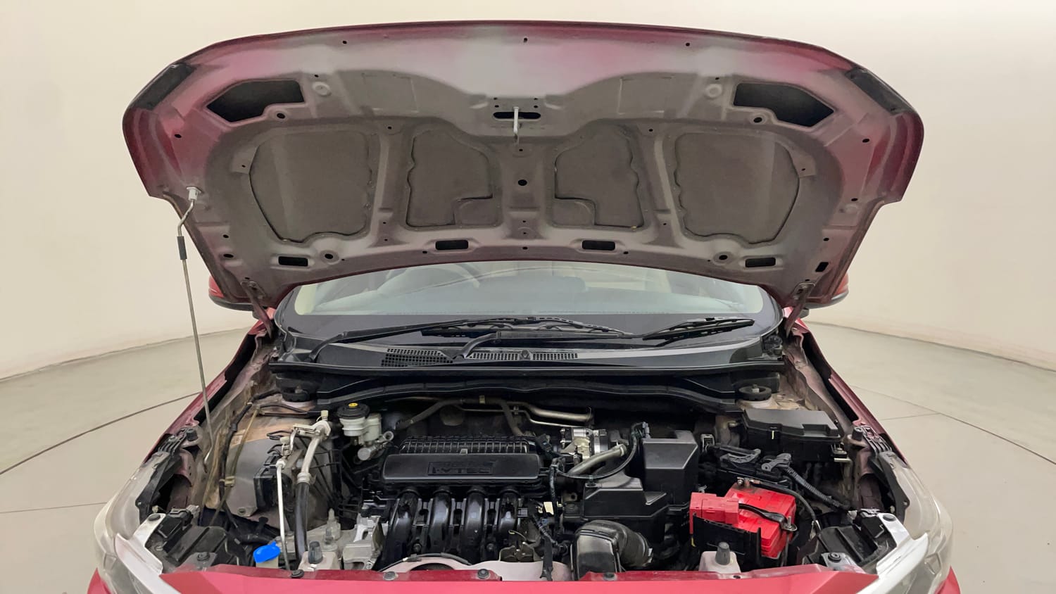 Used 2019 Honda Amaze 1.2 V CVT Petrol Petrol Automatic engine ENGINE & BONNET OPEN FRONT VIEW