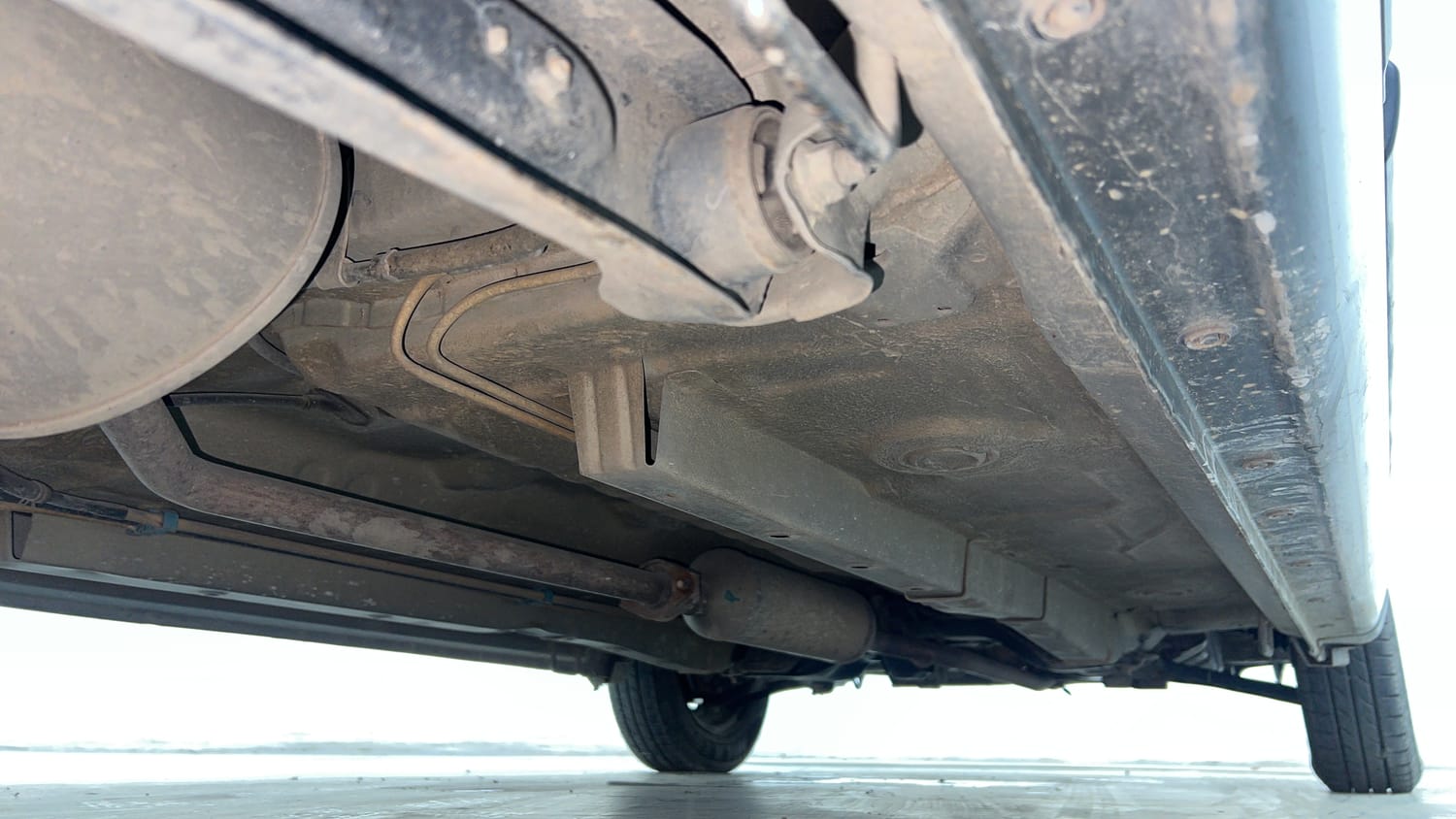 Used 2018 Maruti Suzuki Wagon R LXI CNG Cng Manual extra REAR RIGHT UNDERBODY VIEW