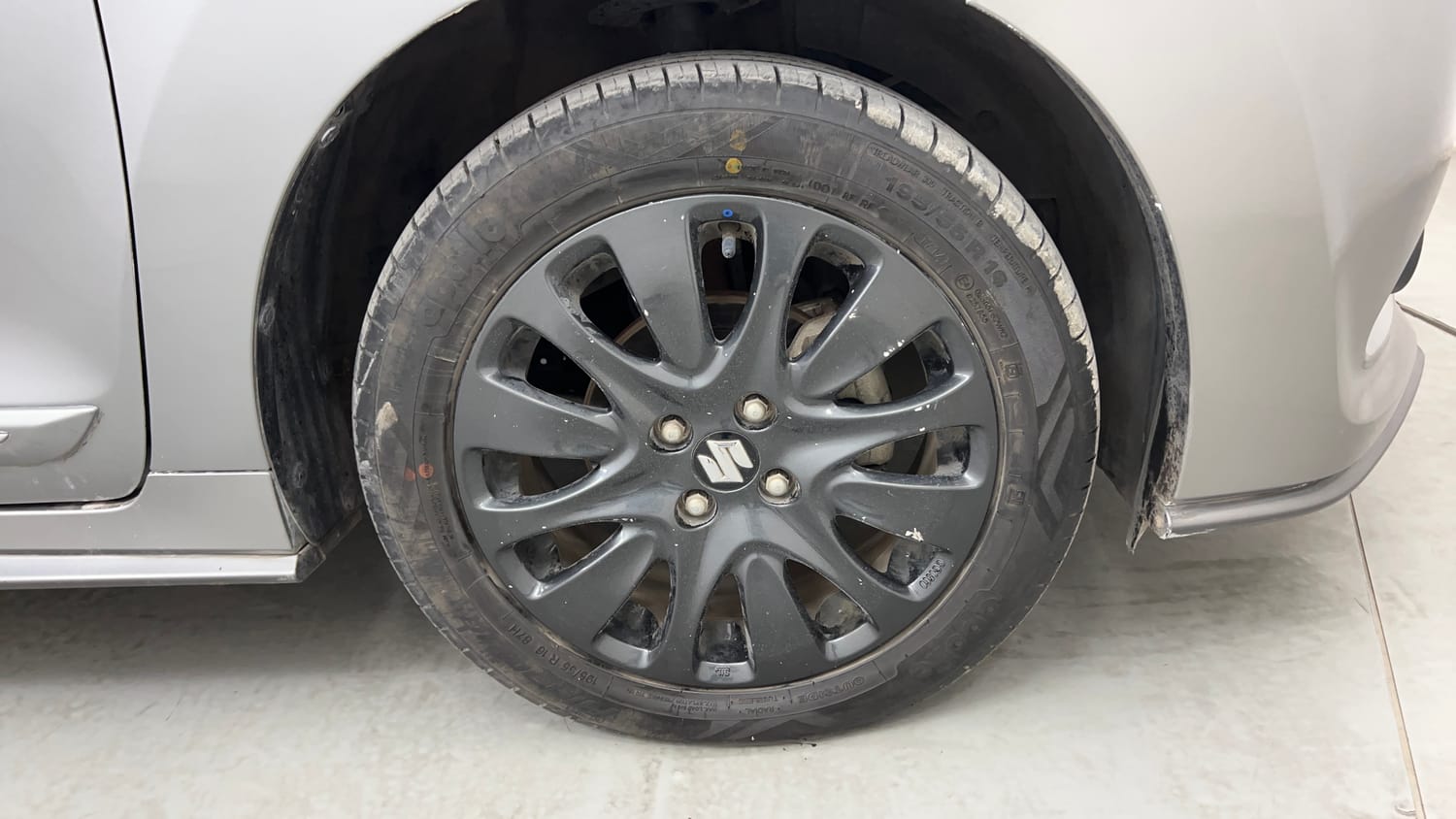 Used 2017 Maruti Suzuki Baleno RS 1.0 Petrol Manual tyres RIGHT FRONT TYRE RIM VIEW
