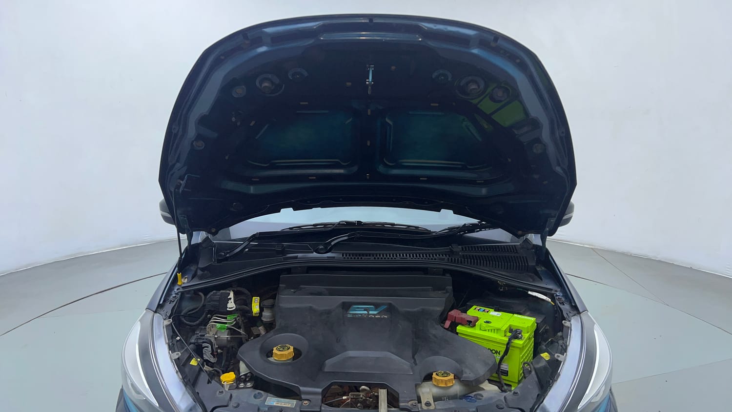 Used 2022 Tata Tigor EV XZ Plus Electric Automatic engine ENGINE & BONNET OPEN FRONT VIEW