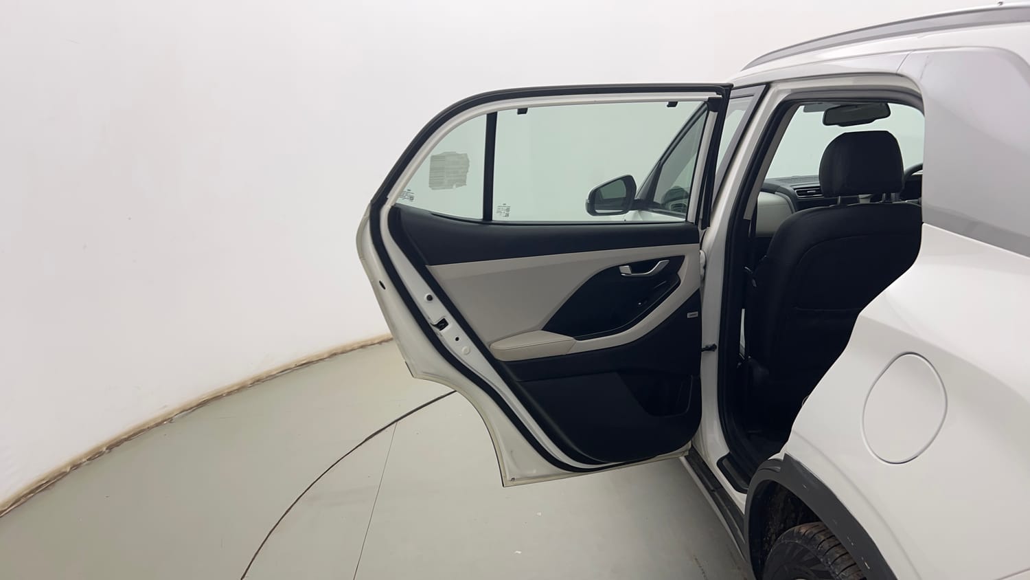 Used 2022 Hyundai Creta SX (O) 1.5 Petrol IVT Petrol Automatic interior LEFT REAR DOOR OPEN VIEW
