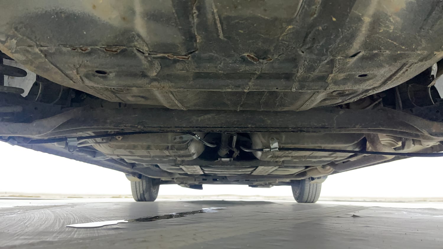 Used 2016 Honda Jazz VX Petrol Petrol Manual extra REAR UNDERBODY VIEW (TAKEN FROM REAR)