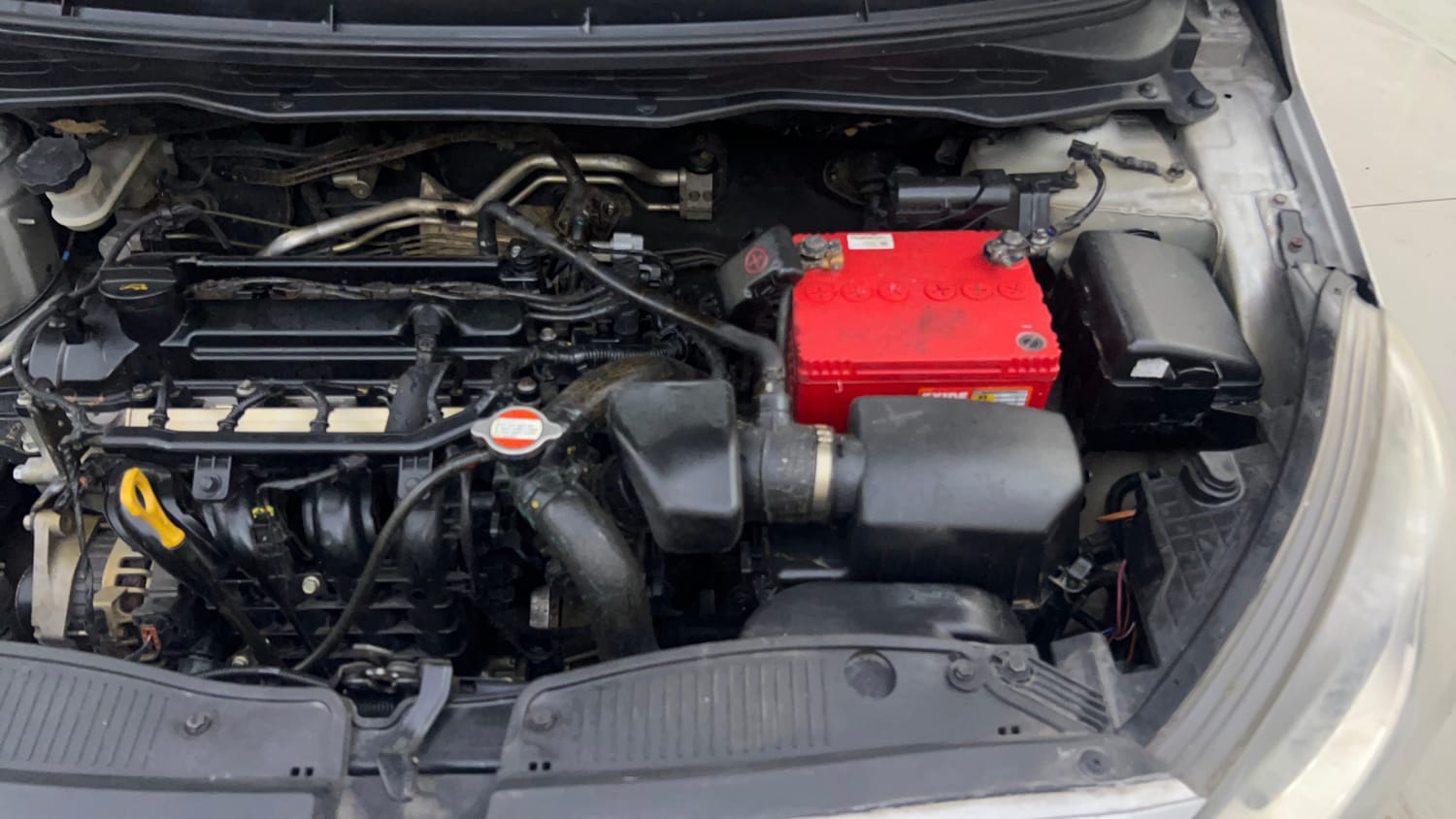 Used 2014 Hyundai i20 Sportz 1.2 Petrol Manual engine ENGINE LEFT SIDE VIEW