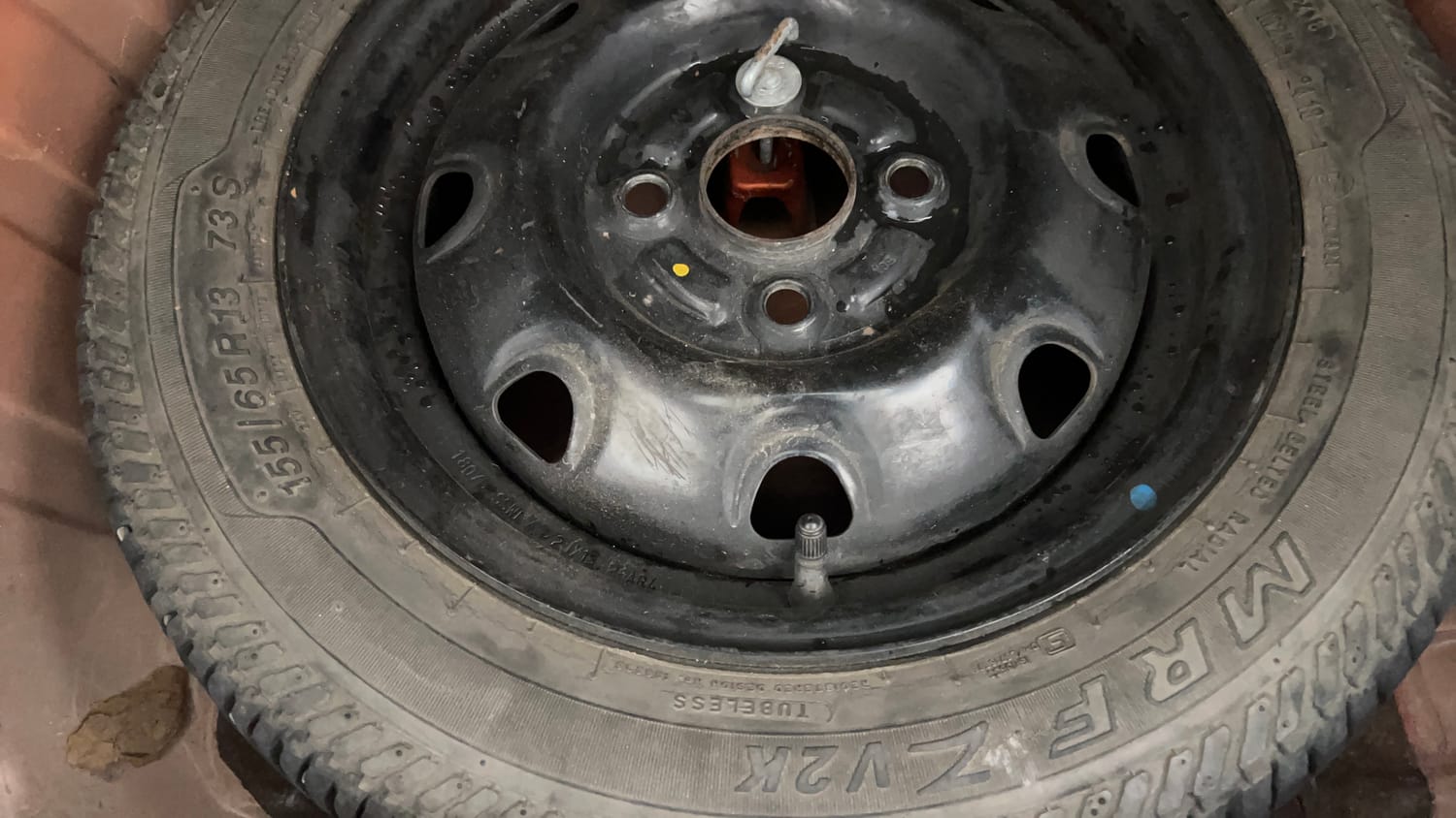 Used 2018 maruti-suzuki Alto K10 VXi (O) AMT Petrol Automatic tyres SPARE TYRE VIEW