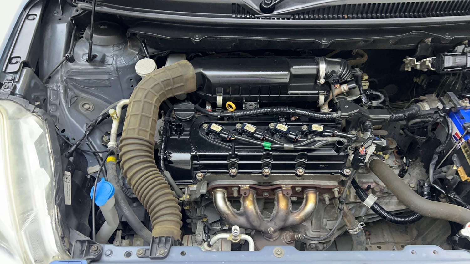 Used 2017 Maruti Suzuki Baleno Delta 1.2 Petrol Manual engine ENGINE RIGHT SIDE VIEW