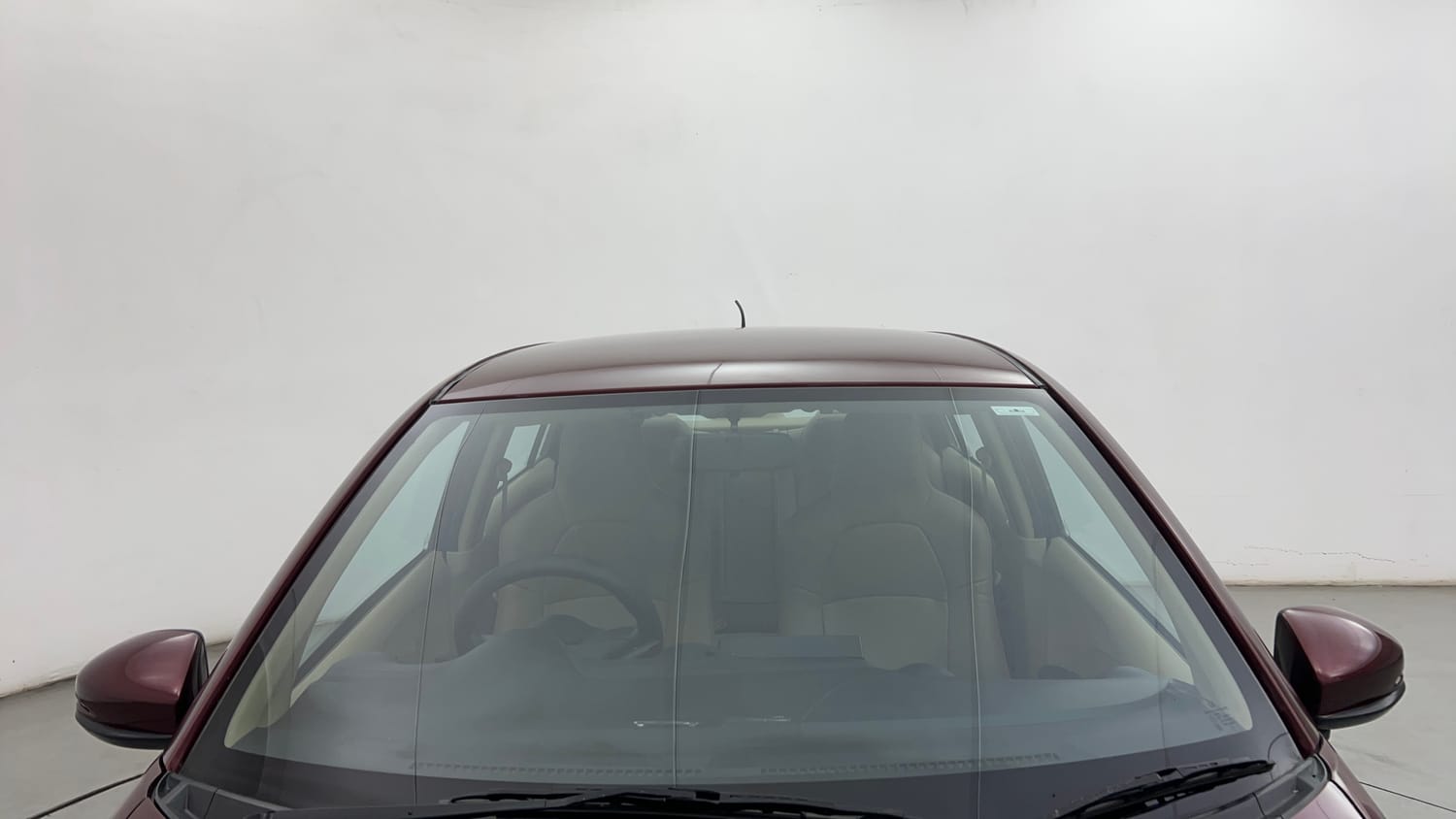 Used 2015 Honda Amaze 1.2 S i-VTEC Petrol Manual exterior FRONT WINDSHIELD VIEW
