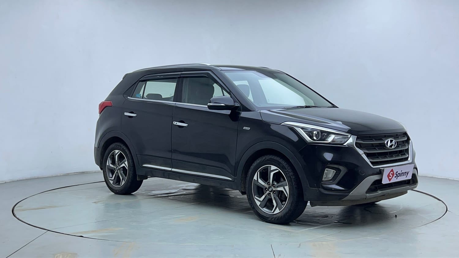 Used 2018 Hyundai Creta SX 1.6 AT Petrol Petrol Automatic exterior RIGHT FRONT CORNER VIEW