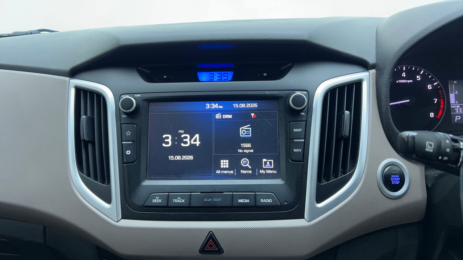 Used 2018 Hyundai Creta SX 1.6 AT Petrol Petrol Automatic top_features Integrated (in-dash) music system