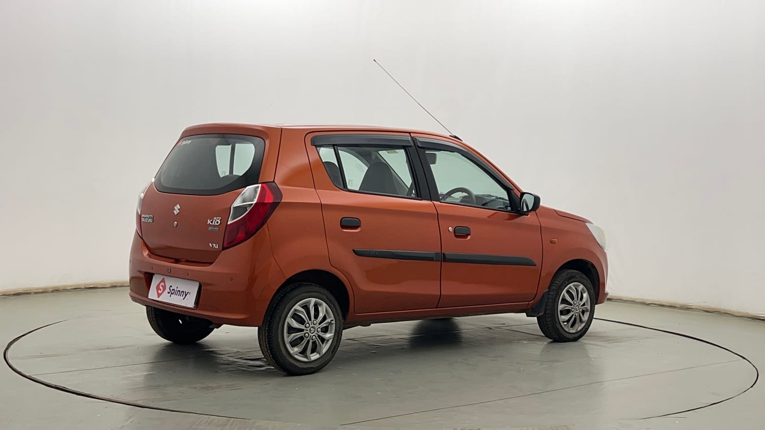 Used 2018 maruti-suzuki Alto K10 VXi (O) AMT Petrol Automatic exterior RIGHT REAR CORNER VIEW