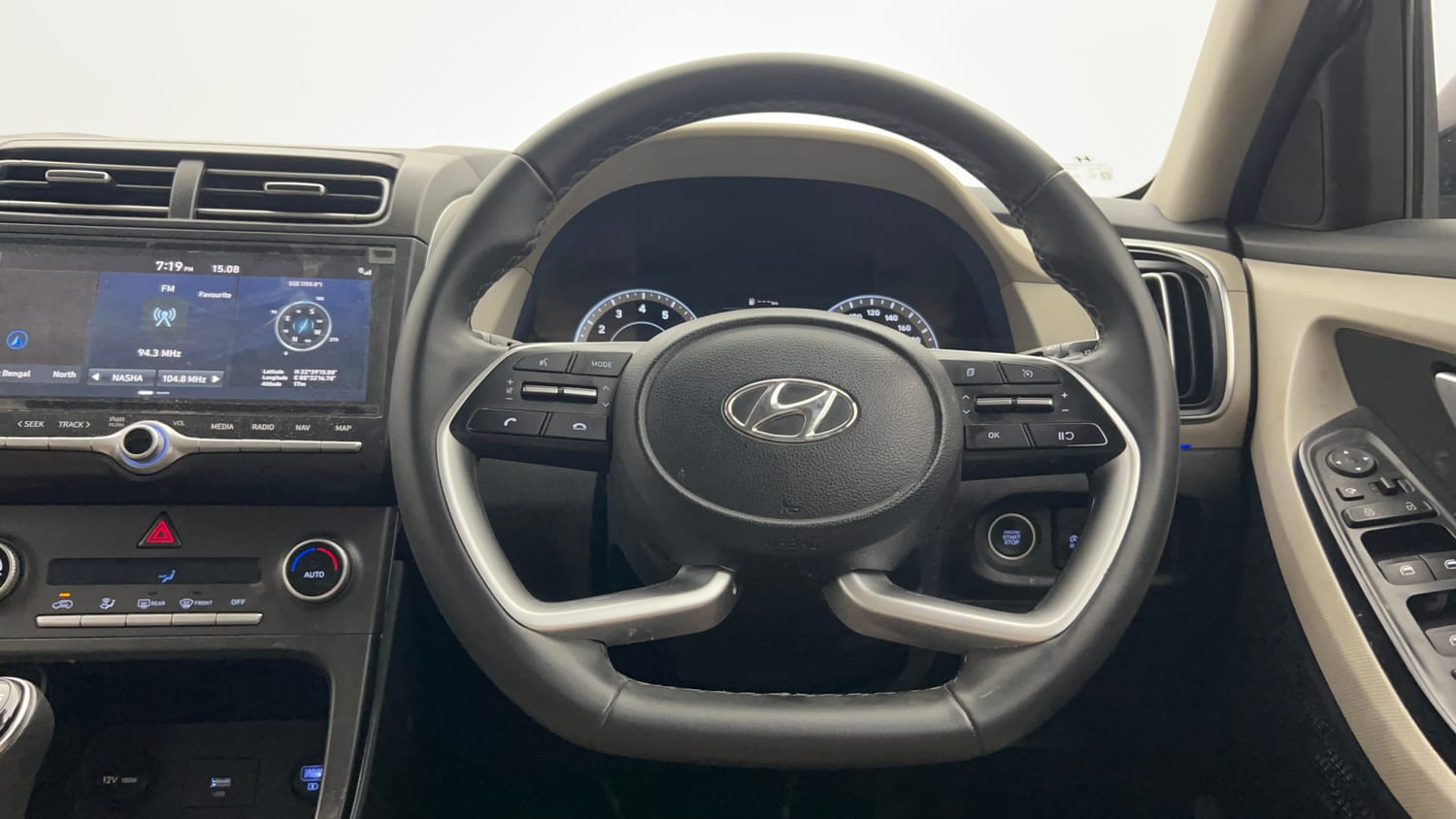 Used 2023 Hyundai Creta SX 1.5 Petrol Petrol Manual interior STEERING VIEW