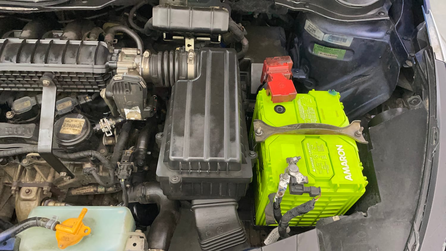 Used 2023 Tata Altroz XZ Plus Petrol Petrol Manual engine ENGINE LEFT SIDE VIEW