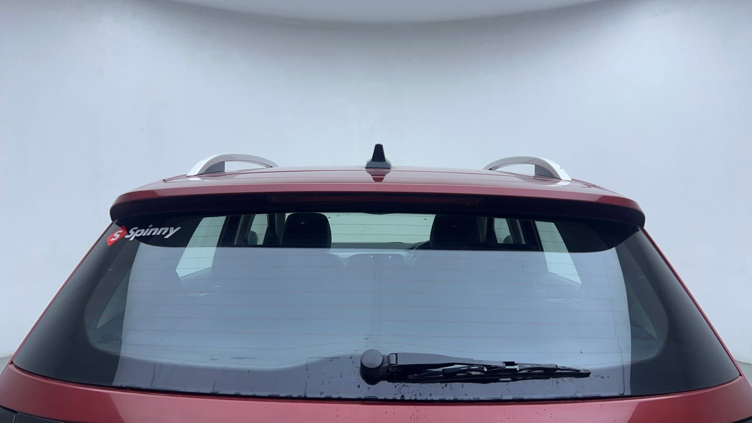 Used 2022 Volkswagen Taigun Topline 1.0 TSI AT Petrol Automatic exterior BACK WINDSHIELD VIEW