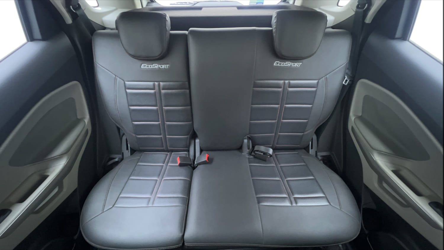 Used 2017 Ford EcoSport Titanium 1.5L Ti-VCT Petrol Manual interior REAR SEAT CONDITION VIEW