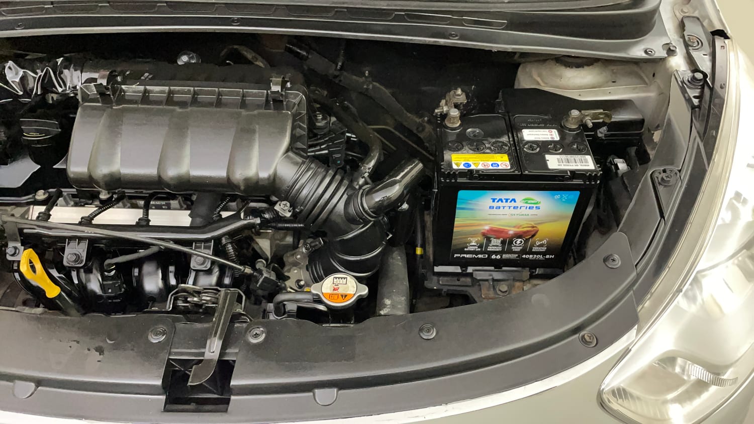 Used 2013 Hyundai i10 Magna 1.2 Kappa2 Petrol Manual engine ENGINE LEFT SIDE VIEW