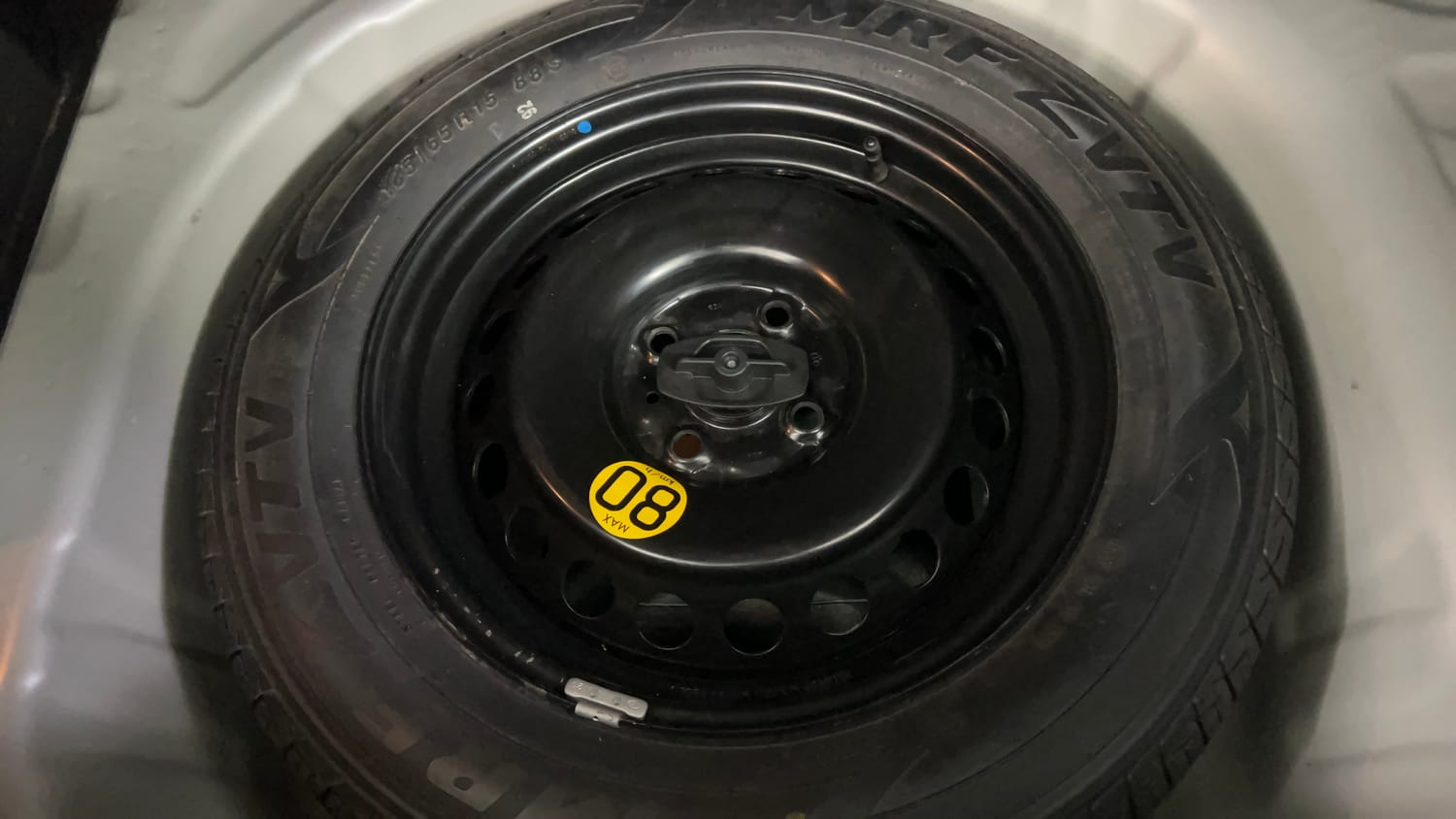 Used 2017 Maruti Suzuki Baleno RS 1.0 Petrol Manual tyres SPARE TYRE VIEW